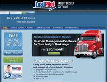 Tablet Screenshot of loadpilot.com
